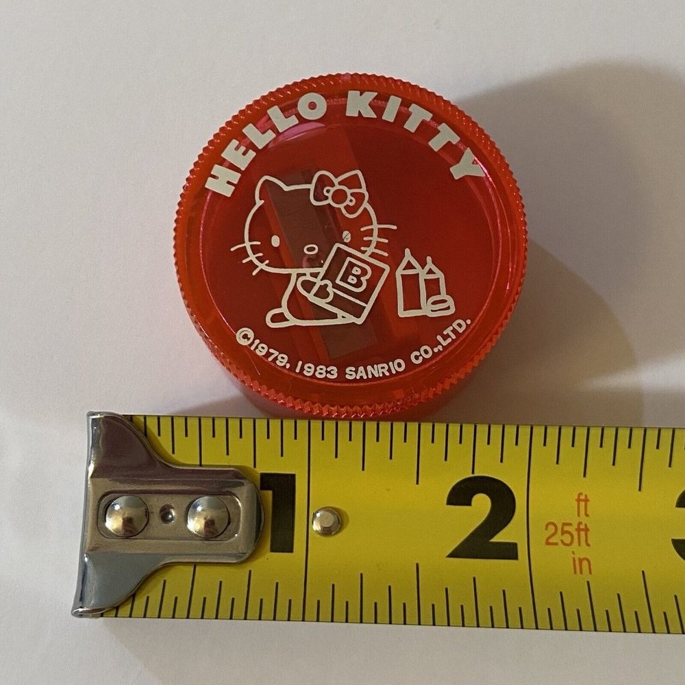 Vintage Sanrio Hello Kitty 1979 1983 Pencil Sharpener - Picture 12 of 12
